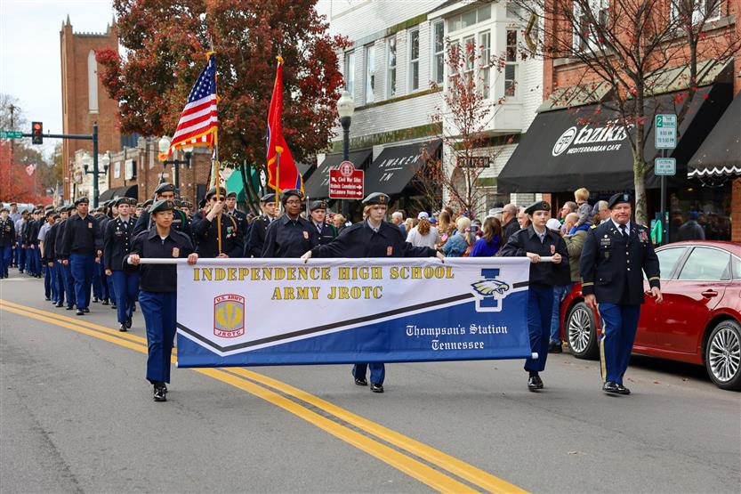 Students celebrate Veterans Day